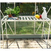 table pour serre en aluminium - 1 plateau